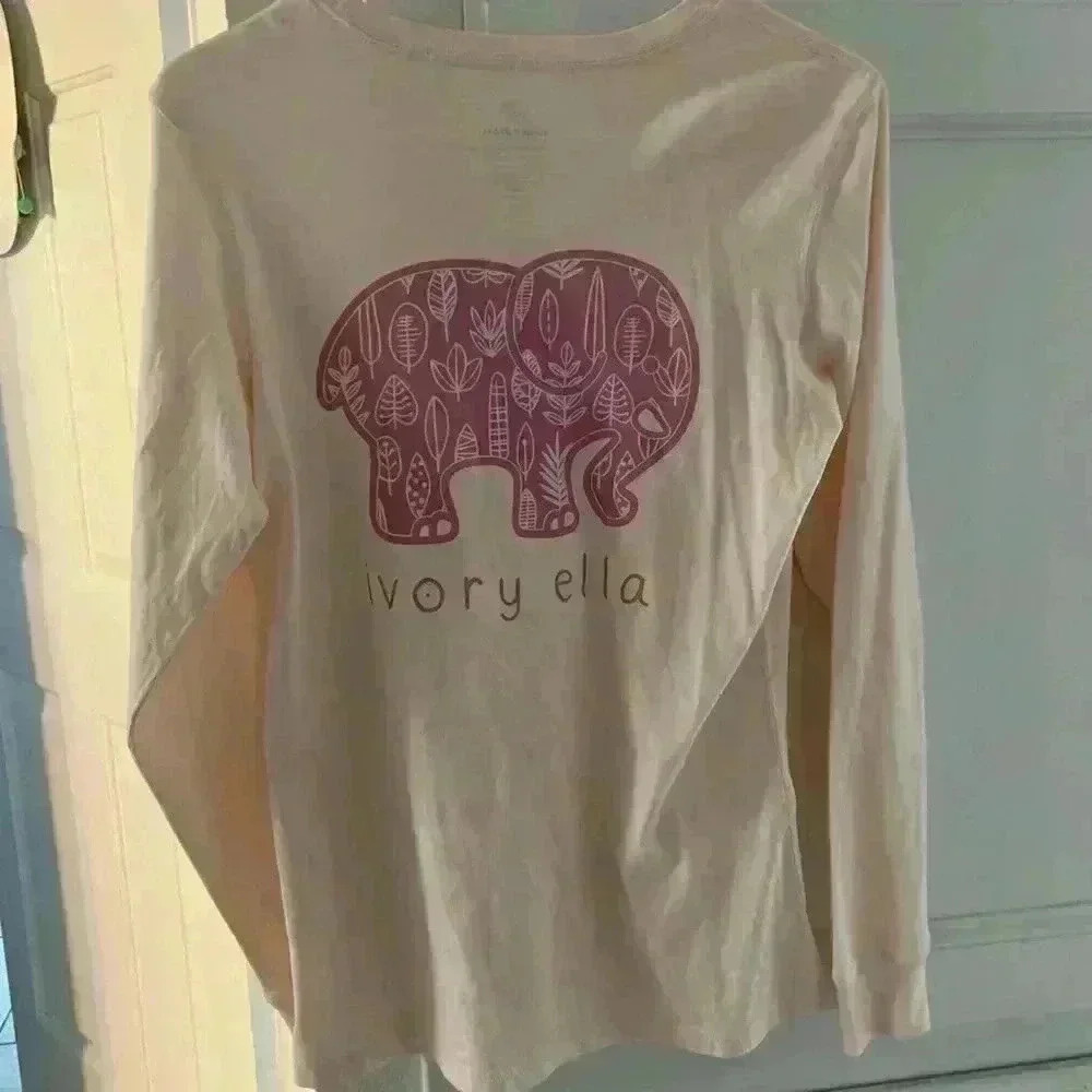 NEW Ivory Ella Baby Pink Long Sleeve - Picture 1 of 2
